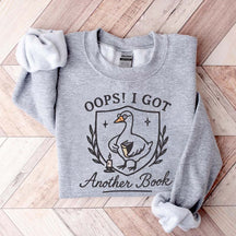 Cute Oops I Got Another Book Sweatshirt