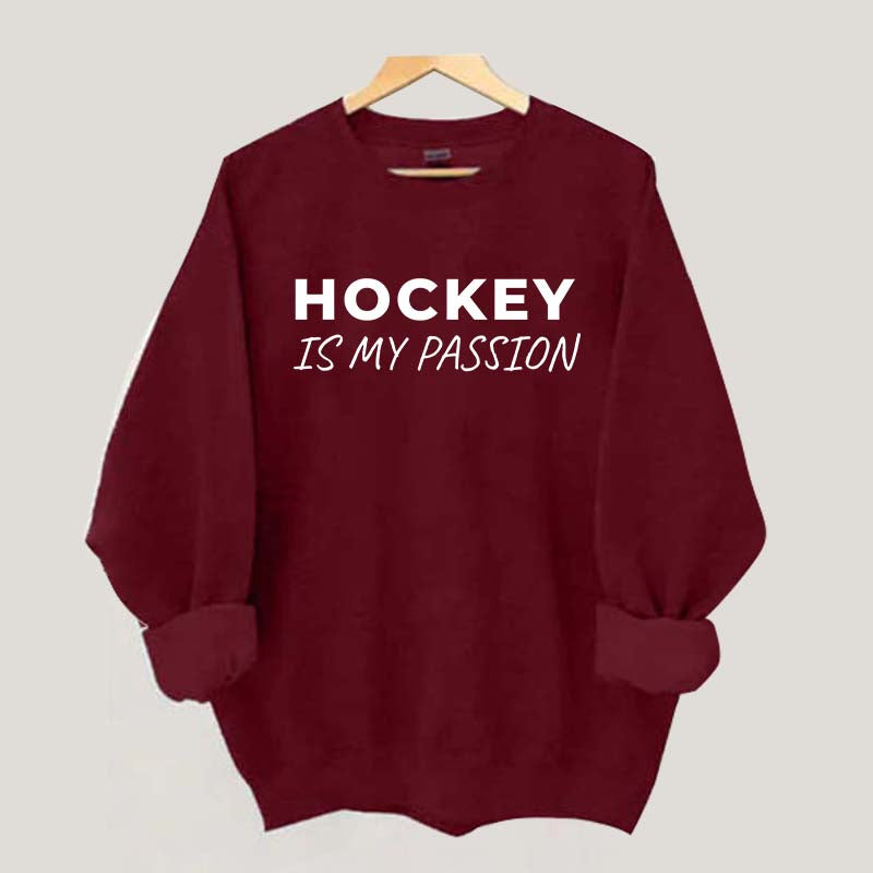 Hockey Jersey Player Sweatshirt