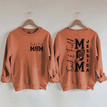 Custom Track and Field Mom Sweatshirt