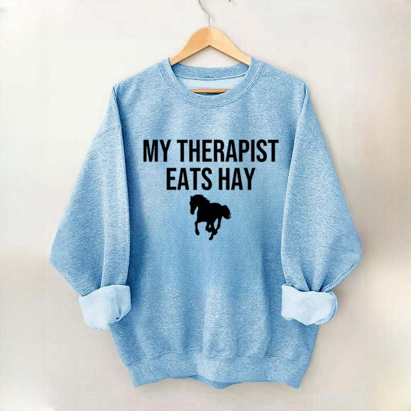 Horse Lover Equestrian Farm Sweatshirt