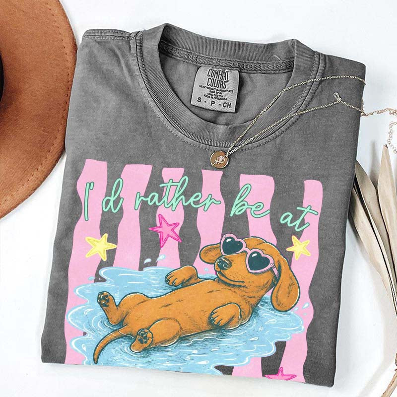 I'd Rather Be At The Lake T-Shirt