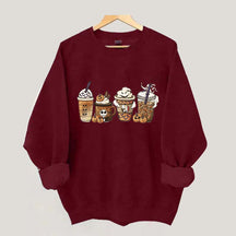 Nightmare Before Coffee  Halloween Sweatshirt