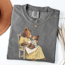 Vintage Storybook Bear Cub T-Shirt