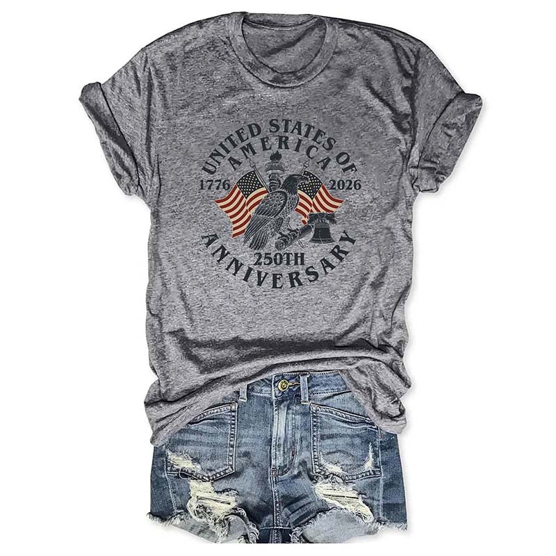 Usa 250th Anniversary Independence Day T-shirt