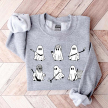 Ghost Hockey Halloween Sweatshirt