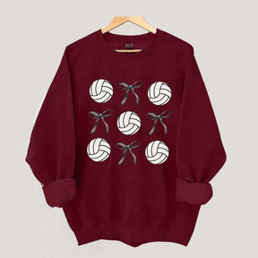 Volleyball Bows Sweatshirt