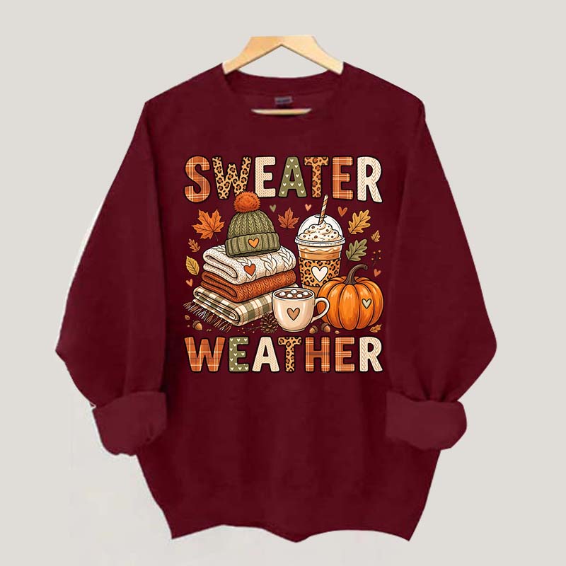 Fall Sweater Weather Sweatshirt