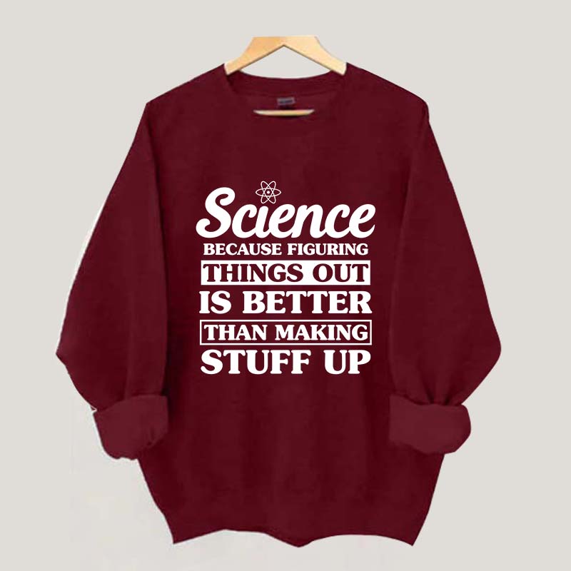 New Scientist Funny Sweatshirt