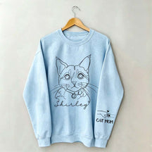 Personalized Pet Photo Dog Cat Sweatshirt