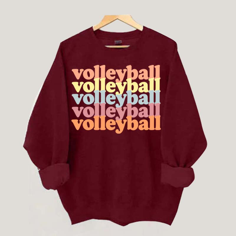 Comfort Color Volleyball Sweatshirt