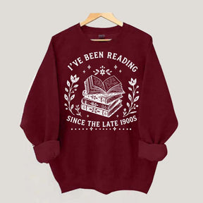 Reading Floral Book Club Reader Sweatshirt