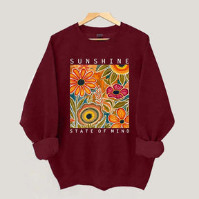 Retro Sunshine State Of Mind Sweatshirt