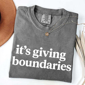 It's Giving Boundaries T-Shirt