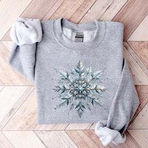 Snowflake Winter Christmas Sweatshirt