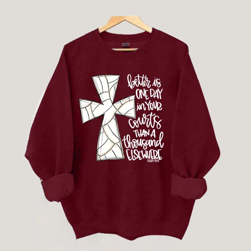 Volleyball Religous Sweatshirt
