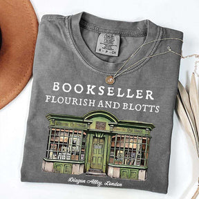 Wizard Bookstore Book Lover T-Shirt
