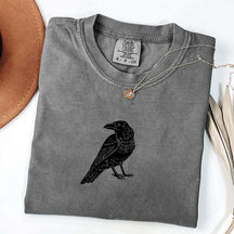 Vintage Crow Lover Black Raven T-Shirt