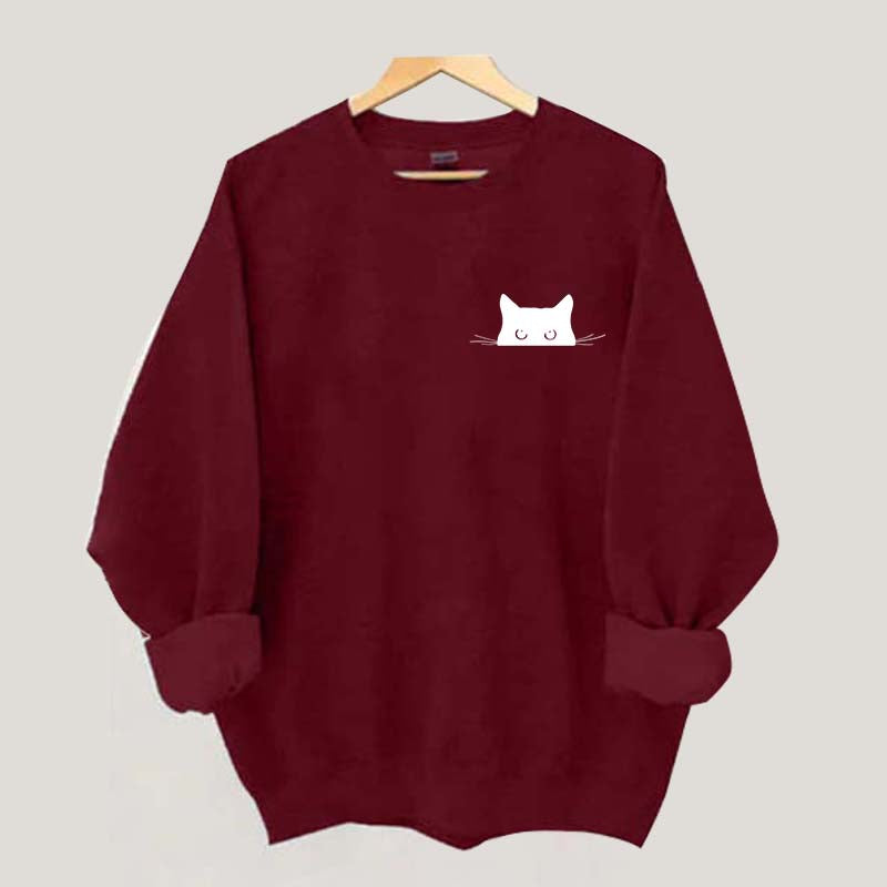 Cute Cat Sweatshirt