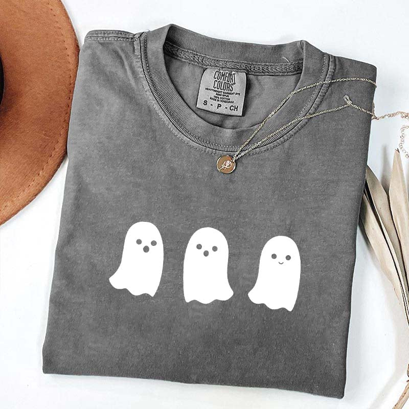 Cute Ghost Minimalist T-Shirt