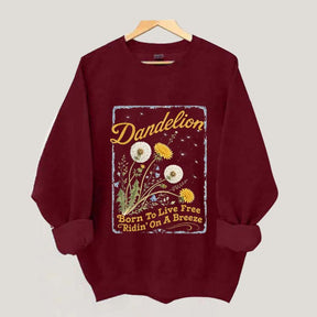 Comfort Colors Dandelion Country Music Sweatshirt