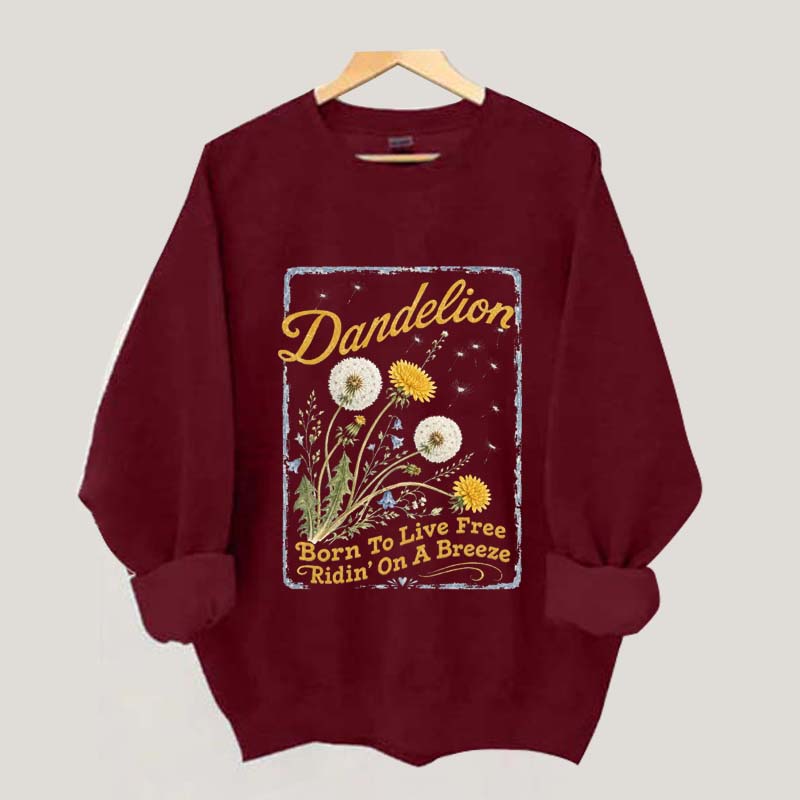 Comfort Colors Dandelion Country Music Sweatshirt