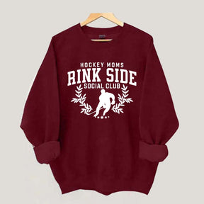 Hockey Mom Rinkside Social Club Sweatshirt