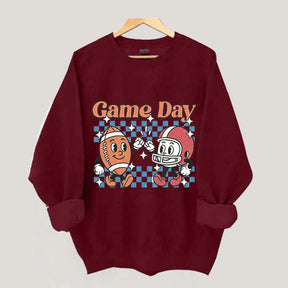 Cute Football Game Day Sweatshirt