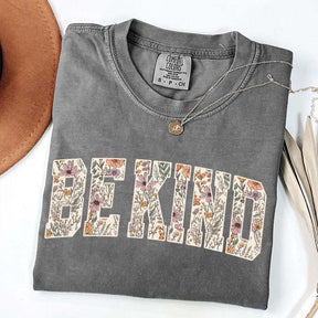 Motivational Teacher Be Kind Flowers T-Shirt