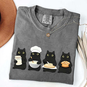 Black Cats Sourdough T-Shirt