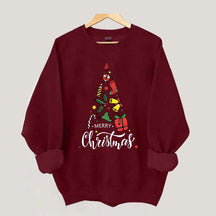 Merry Christmas Tree Gift Sweatshirt