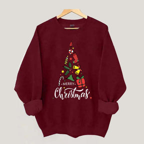 Merry Christmas Tree Gift Sweatshirt