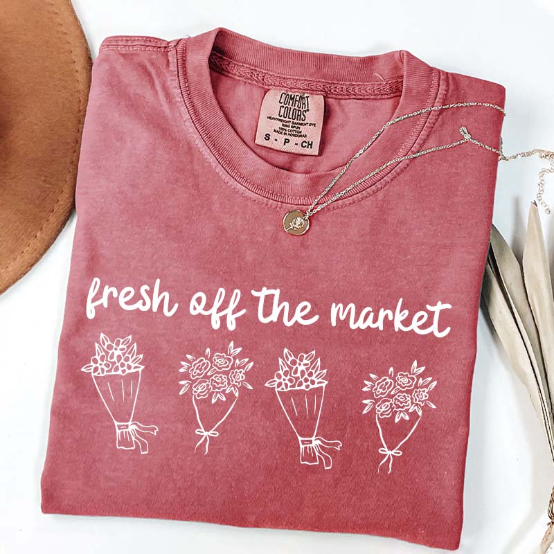Fresh Off The Market Engagement T-Shirt