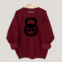 Kettlebell Pumpkin Sweatshirt