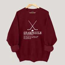Grampsicle Hockey Sweatshirt