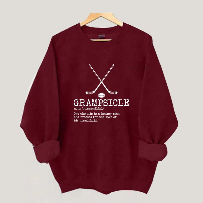 Grampsicle Hockey Sweatshirt