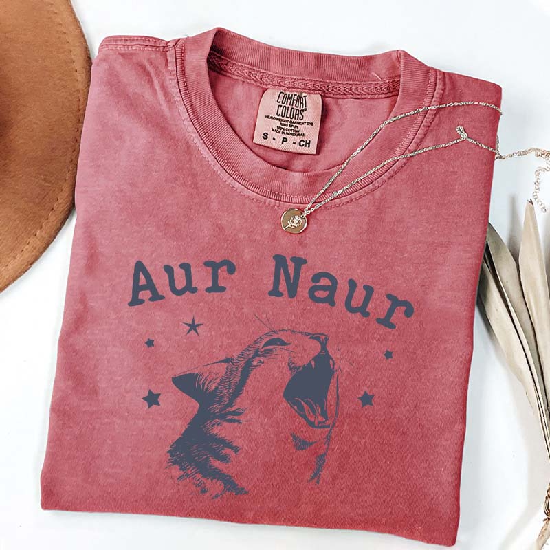 Aur Naur Cat T-Shirt