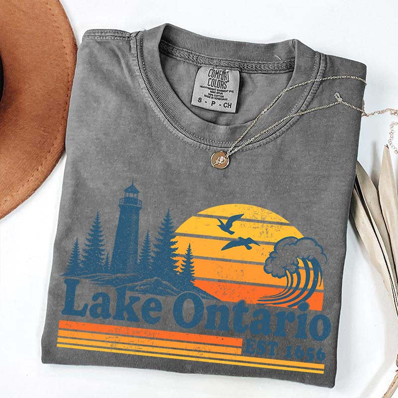 Vintage Lake Ontario Great Lakes T-Shirt