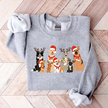 Christmas Dog Holiday Lover Sweatshirt