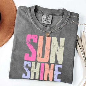 Distressed Beach Mom Sunshine T-Shirt