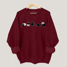 Cute Five Mood Cats Owner Sweatshirt