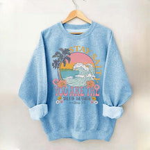 Stay Salty Bible Verse Beach Sweatshirt