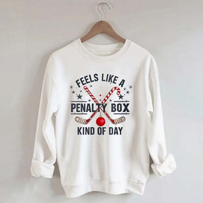 Hockey Penalty Box Christmas Sweatshirt