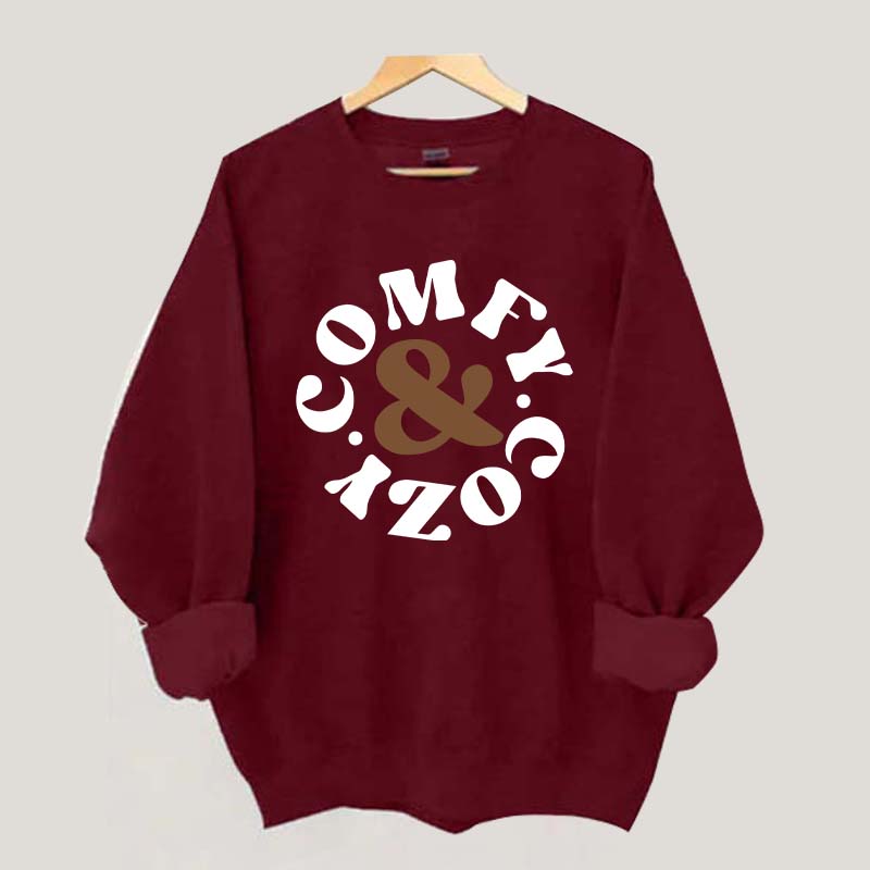 Comfy Cozy Vibes  Sweatshirt