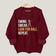 Swing Swear Look For Ball Repeat Sweatshirt