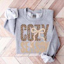 Leopard Fall Cozy Season Sweatshirt