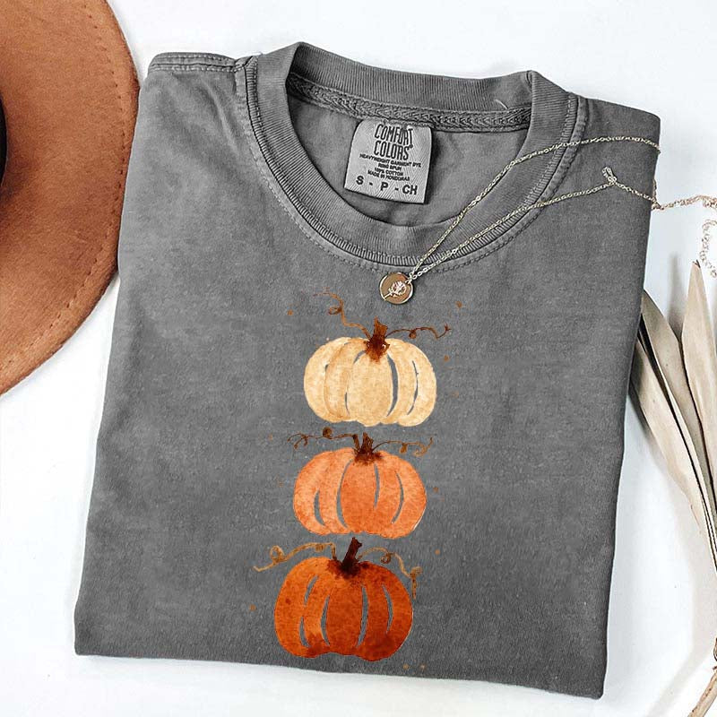 Cute Watercolor Pumpkin T-Shirt