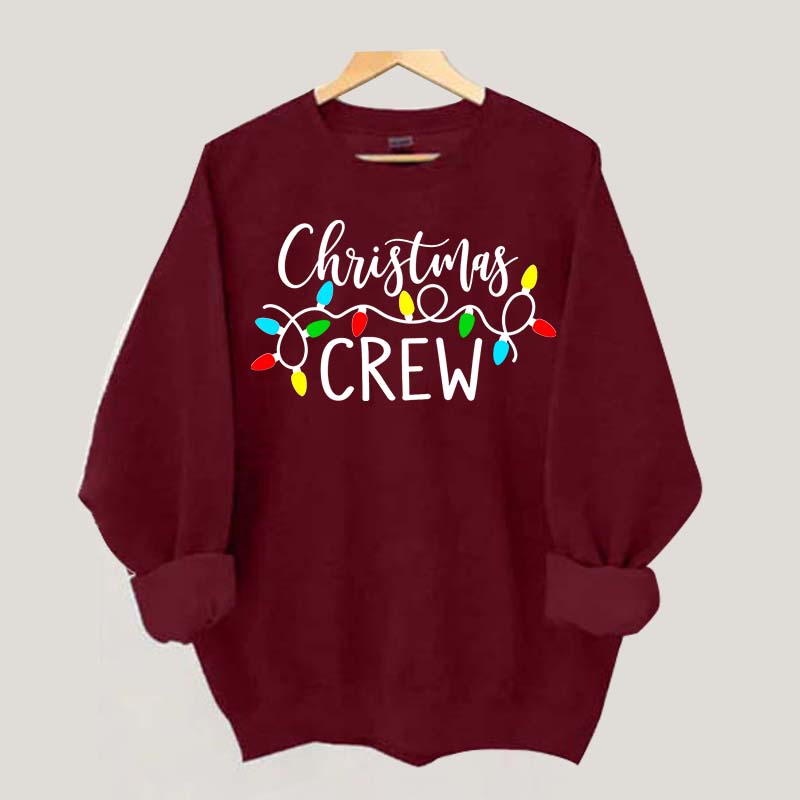 Christmas Crew Family Christmas Sweatshirt