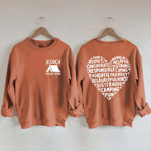 Custom Camp Sweatshirt