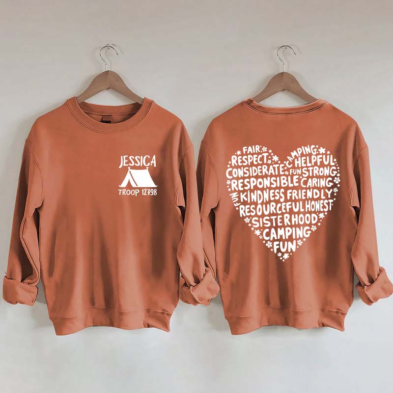 Custom Camp Sweatshirt