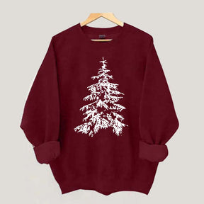 Christmas Party Winter Tree Sweatshirt